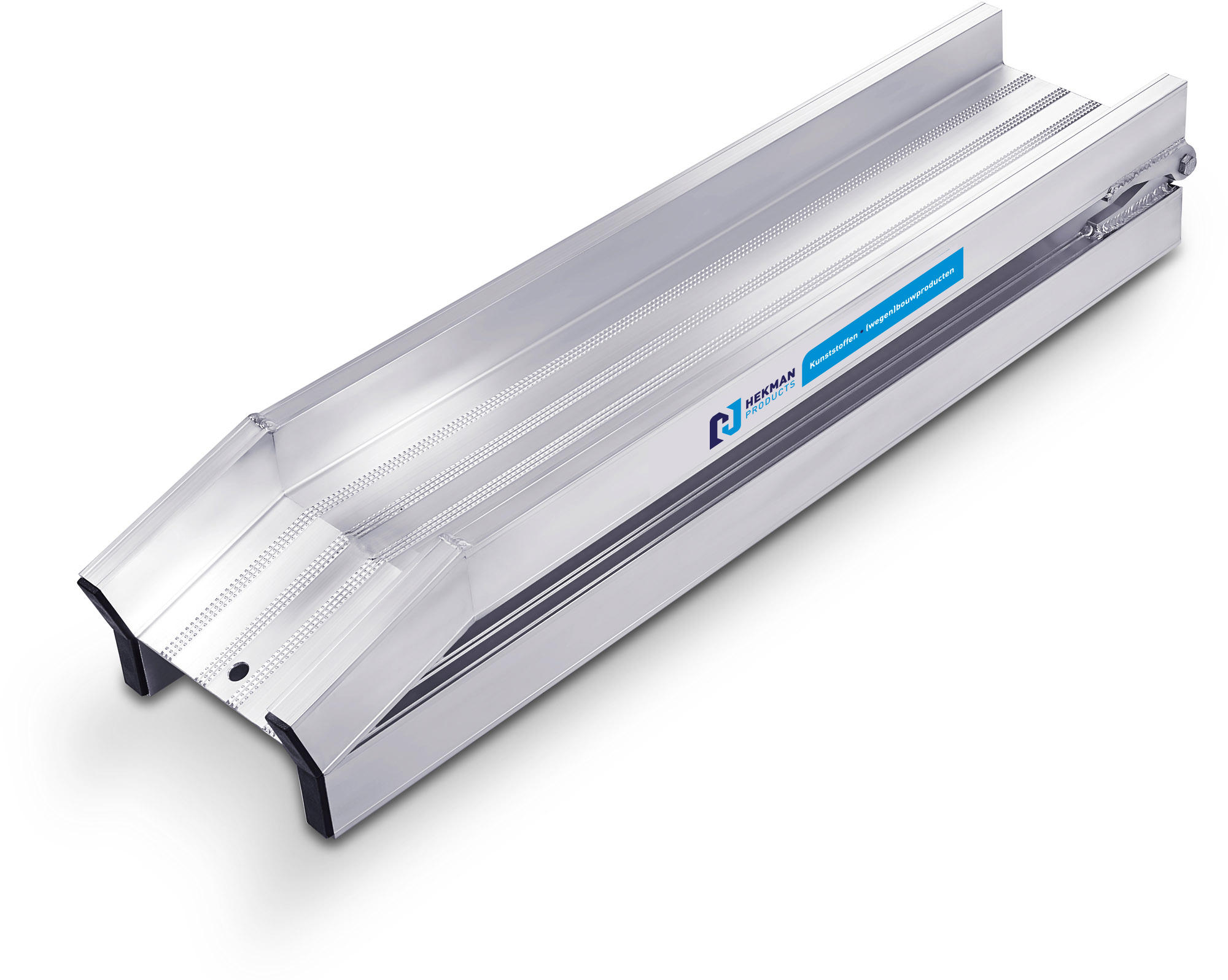 Oprijplaat aluminium met rand inklapbaar - 800 kg