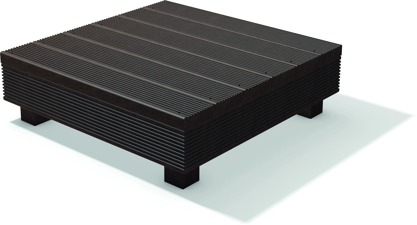 Plateau zonder pomp