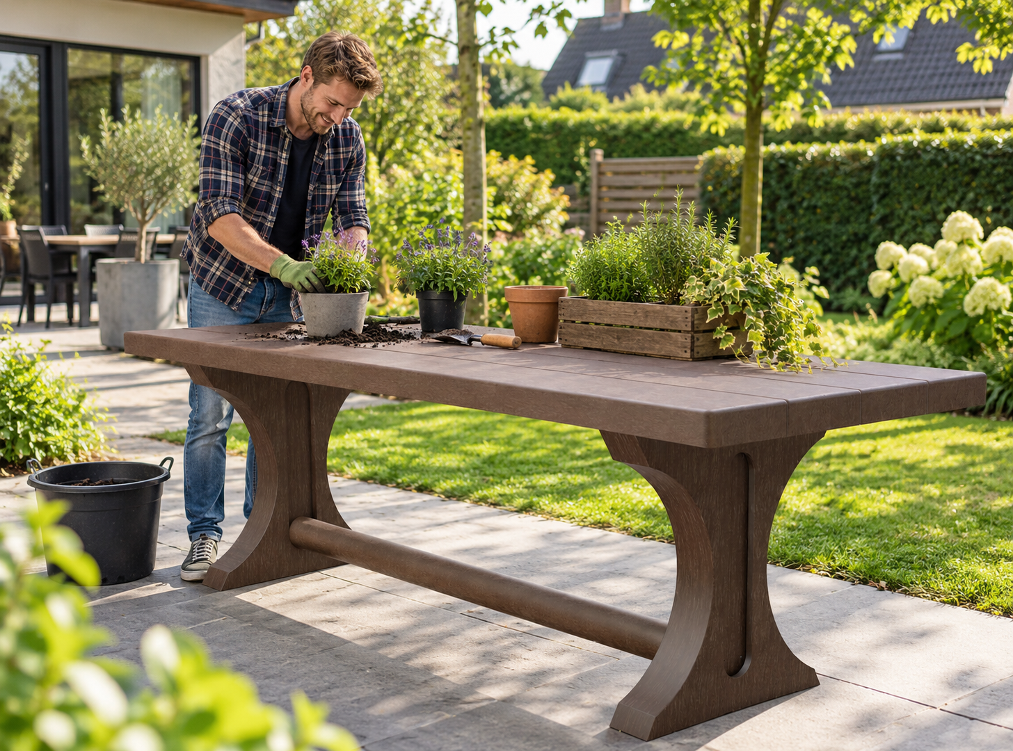 Kunststof tafel Trinity Tuin Vroomshoop